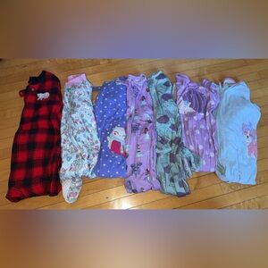 Toddler Girls Pajama Lot